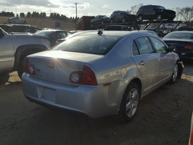 1G1ZB5E06CF149210 - 2012 CHEVROLET MALIBU LS SILVER photo 4