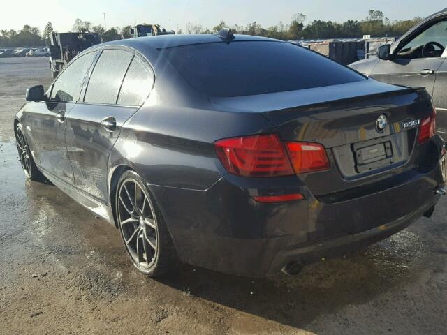 WBAFR7C58DC817489 - 2013 BMW 535 I BLACK photo 3