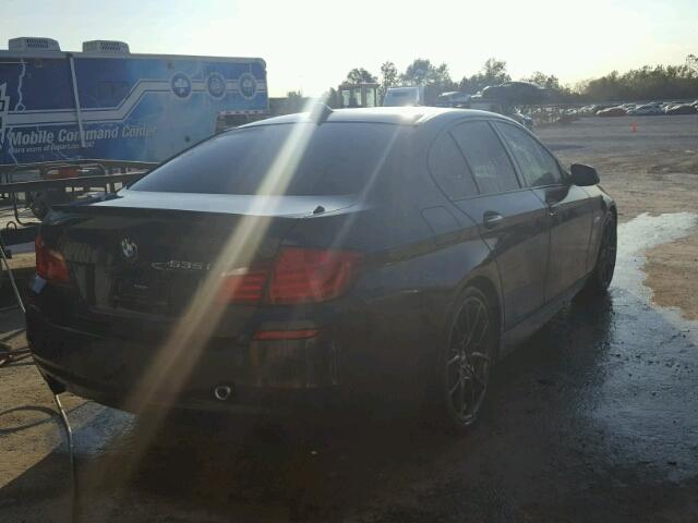 WBAFR7C58DC817489 - 2013 BMW 535 I BLACK photo 4