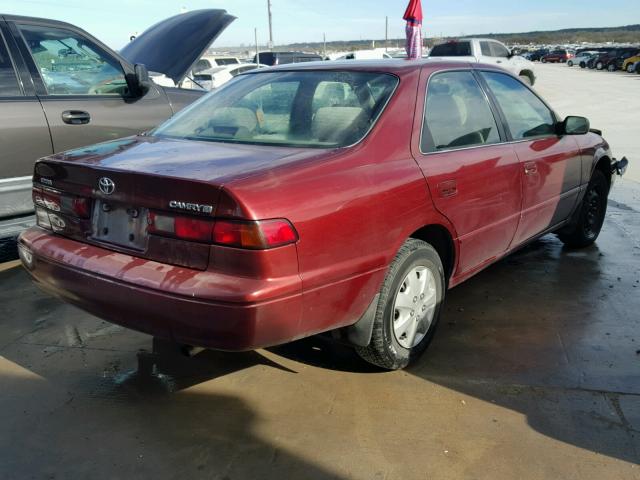 4T1BG22KXXU589443 - 1999 TOYOTA CAMRY CE BURGUNDY photo 4