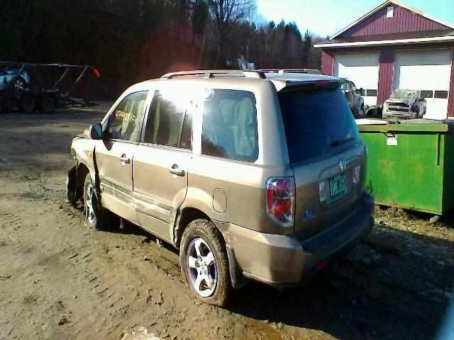 5FNYF18548B051859 - 2008 HONDA PILOT EXL GOLD photo 3