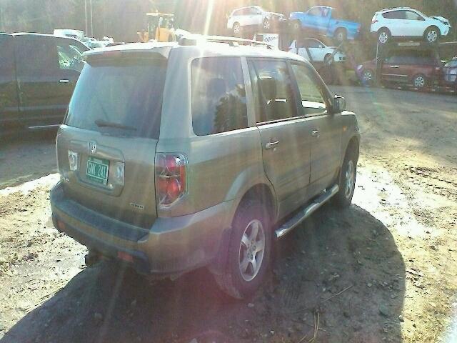 5FNYF18548B051859 - 2008 HONDA PILOT EXL GOLD photo 4