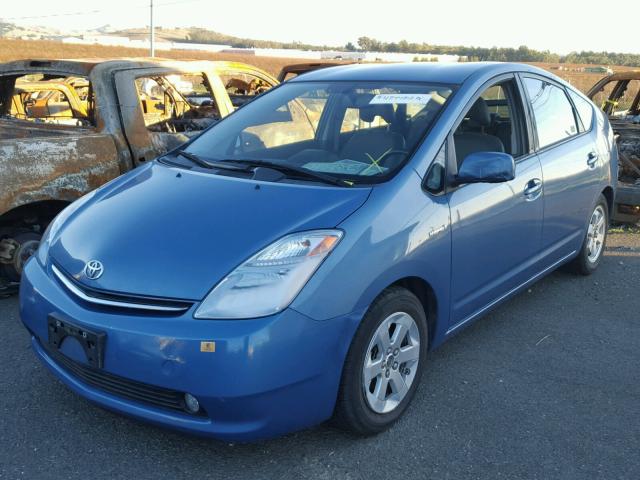 JTDKB20U487749677 - 2008 TOYOTA PRIUS BLUE photo 2