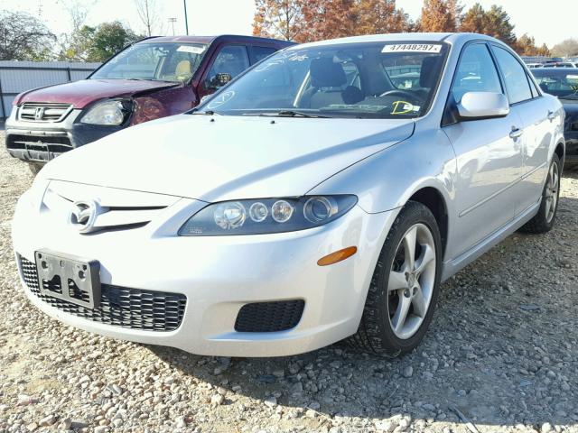 1YVHP80C375M27347 - 2007 MAZDA 6 I SILVER photo 2