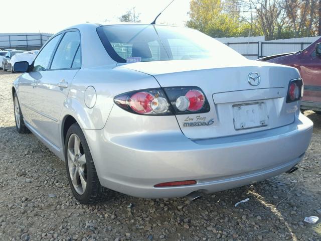 1YVHP80C375M27347 - 2007 MAZDA 6 I SILVER photo 3