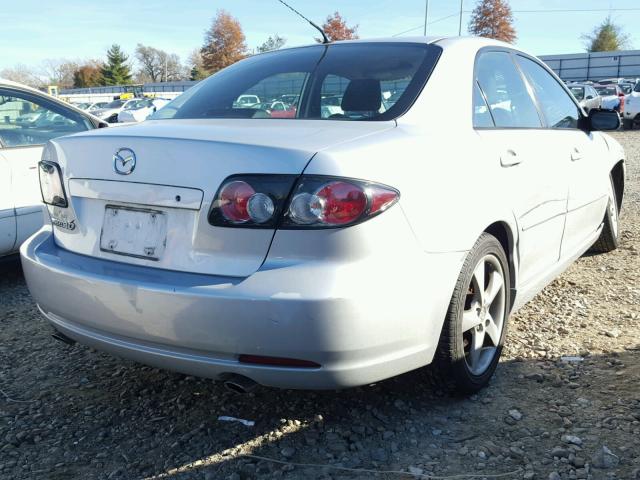 1YVHP80C375M27347 - 2007 MAZDA 6 I SILVER photo 4