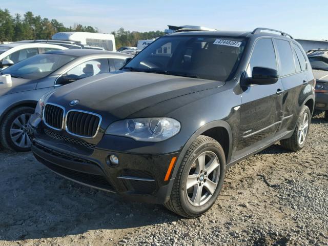 5UXZV4C54CL745407 - 2012 BMW X5 XDRIVE3 BLACK photo 2