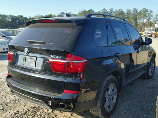 5UXZV4C54CL745407 - 2012 BMW X5 XDRIVE3 BLACK photo 4