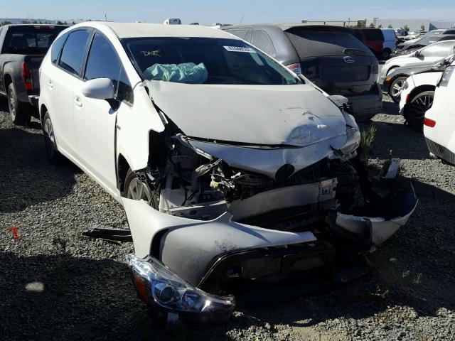 JTDZN3EU3GJ049509 - 2016 TOYOTA PRIUS V WHITE photo 1