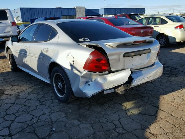 2G2WP522451269054 - 2005 PONTIAC GRAND PRIX SILVER photo 3