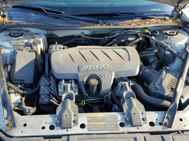 2G2WP522451269054 - 2005 PONTIAC GRAND PRIX SILVER photo 7