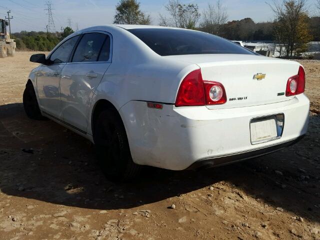 1G1ZC5EU2BF182199 - 2011 CHEVROLET MALIBU 1LT WHITE photo 3