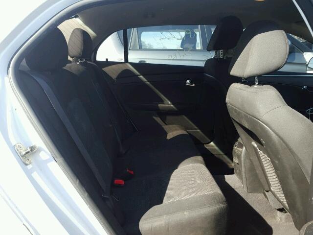 1G1ZC5EU2BF182199 - 2011 CHEVROLET MALIBU 1LT WHITE photo 6