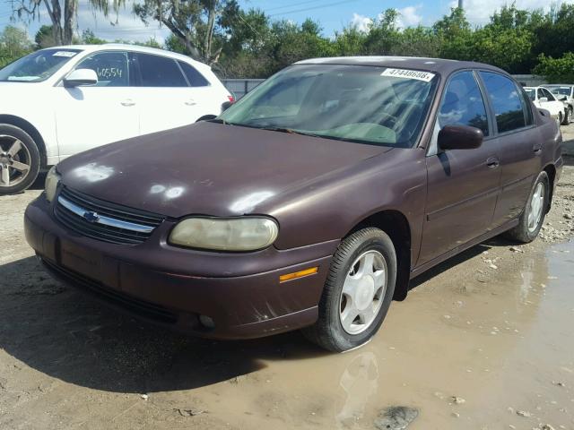 1G1NE52J3Y6208997 - 2000 CHEVROLET MALIBU LS BROWN photo 2