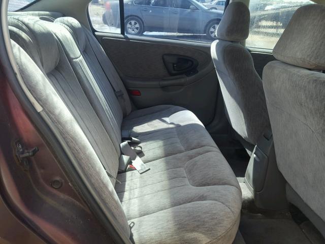 1G1NE52J3Y6208997 - 2000 CHEVROLET MALIBU LS BROWN photo 6