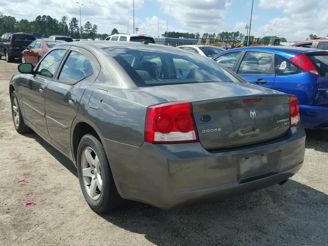 2B3CA3CV4AH253386 - 2010 DODGE CHARGER SX GRAY photo 3