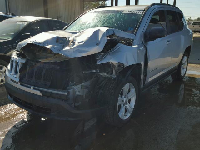 1J4NT1FA4BD260068 - 2011 JEEP COMPASS SP SILVER photo 2