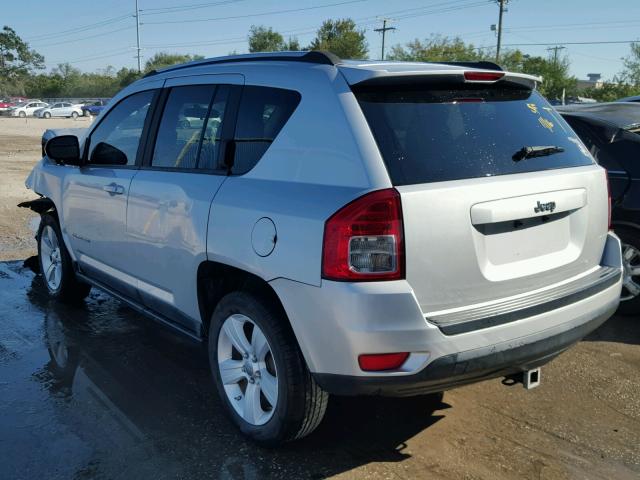 1J4NT1FA4BD260068 - 2011 JEEP COMPASS SP SILVER photo 3