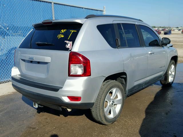 1J4NT1FA4BD260068 - 2011 JEEP COMPASS SP SILVER photo 4