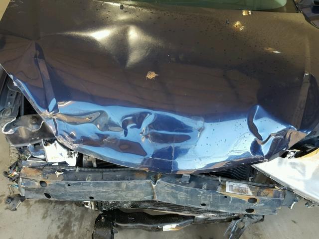 1G2ZG57B684203829 - 2008 PONTIAC G6 BASE BLUE photo 7