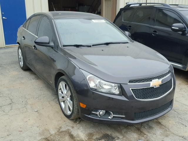 1G1PG5SB8E7427231 - 2014 CHEVROLET CRUZE LTZ CHARCOAL photo 1