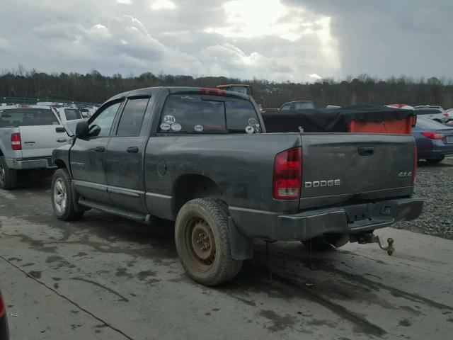 1D7HU18D74S667815 - 2004 DODGE RAM 1500 S GRAY photo 3