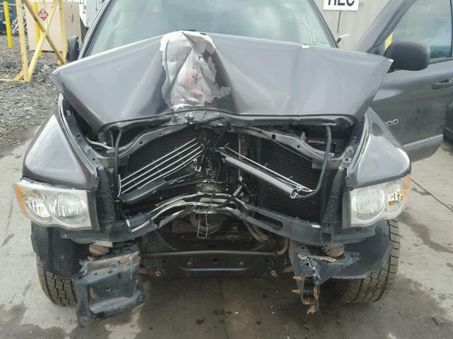 1D7HU18D74S667815 - 2004 DODGE RAM 1500 S GRAY photo 7