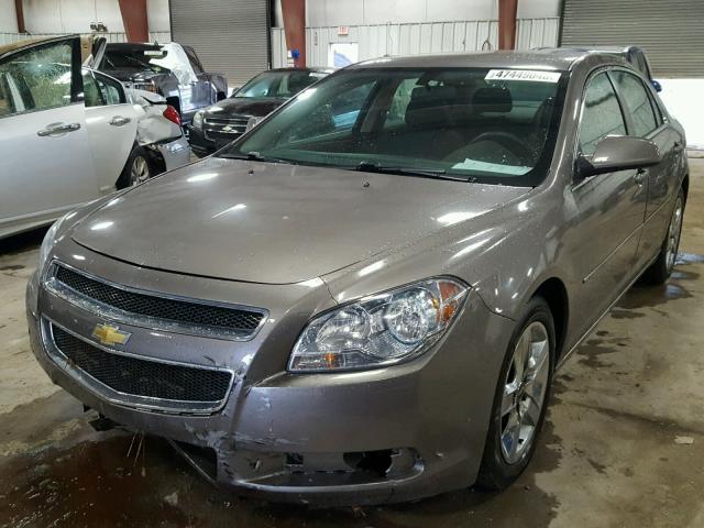 1G1ZC5E09AF131066 - 2010 CHEVROLET MALIBU 1LT GRAY photo 2