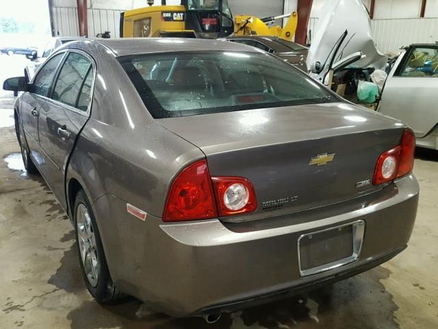 1G1ZC5E09AF131066 - 2010 CHEVROLET MALIBU 1LT GRAY photo 3