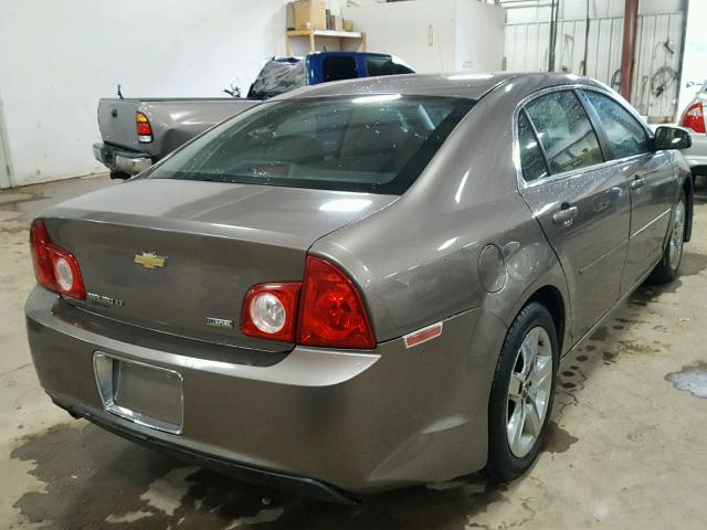 1G1ZC5E09AF131066 - 2010 CHEVROLET MALIBU 1LT GRAY photo 4