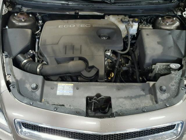 1G1ZC5E09AF131066 - 2010 CHEVROLET MALIBU 1LT GRAY photo 7