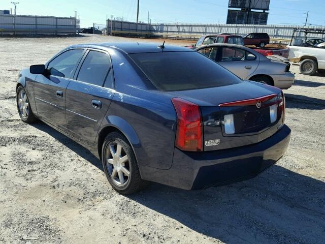 1G6DP567350114163 - 2005 CADILLAC CTS HI FEA BLUE photo 3