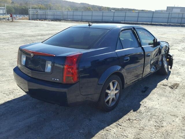 1G6DP567350114163 - 2005 CADILLAC CTS HI FEA BLUE photo 4