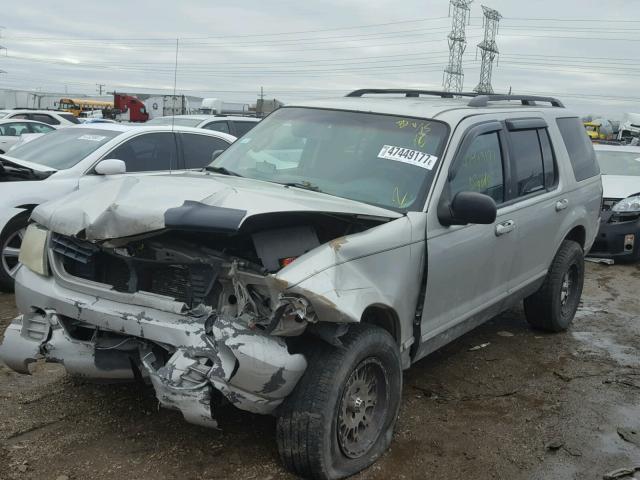 1FMZU62KX3ZA25237 - 2003 FORD EXPLORER X SILVER photo 2