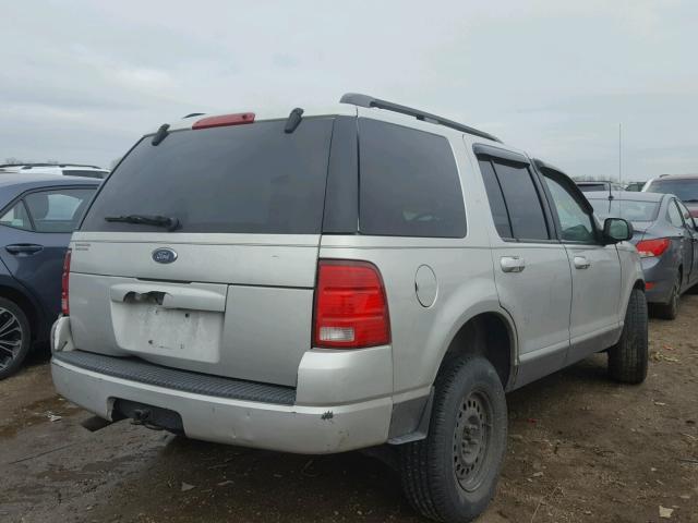 1FMZU62KX3ZA25237 - 2003 FORD EXPLORER X SILVER photo 4