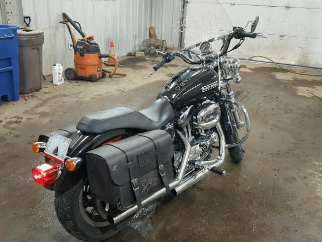 1HD1CX3169K452303 - 2009 HARLEY-DAVIDSON XL1200 L BLACK photo 4