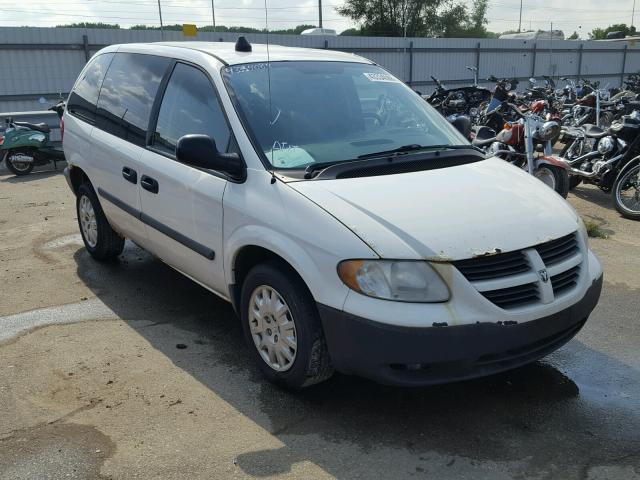 1D4GP21R45B284430 - 2005 DODGE CARAVAN C/ WHITE photo 1