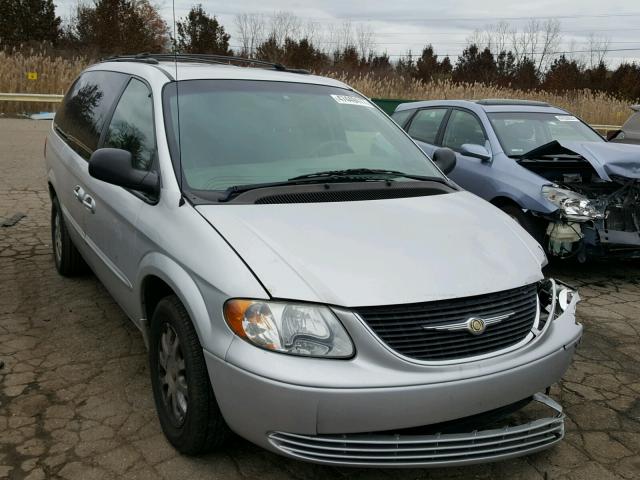 2C4GP74L12R792675 - 2002 CHRYSLER TOWN & COU SILVER photo 1
