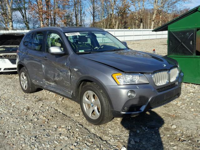 5UXWX5C58CL718889 - 2012 BMW X3 XDRIVE2 GRAY photo 1