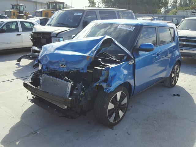 KNDJP3A54G7330317 - 2016 KIA SOUL + BLUE photo 2