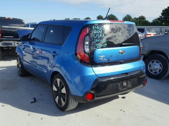 KNDJP3A54G7330317 - 2016 KIA SOUL + BLUE photo 3