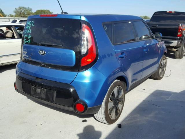 KNDJP3A54G7330317 - 2016 KIA SOUL + BLUE photo 4