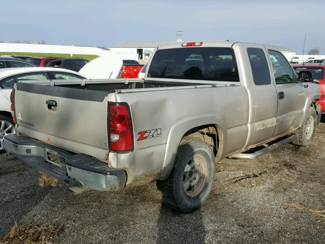 1GCEK19B67Z207377 - 2007 CHEVROLET SILVERADO SILVER photo 4