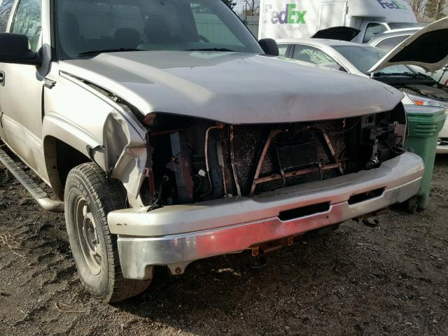 1GCEK19B67Z207377 - 2007 CHEVROLET SILVERADO SILVER photo 9