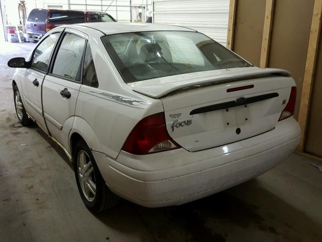 1FAFP34P71W166308 - 2001 FORD FOCUS SE WHITE photo 3