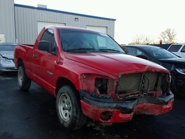 1D7HA16K98J158489 - 2008 DODGE RAM 1500 S RED photo 1