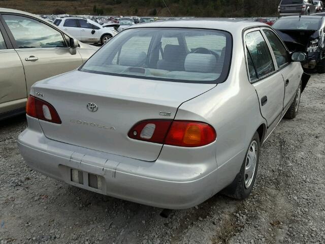 2T1BR12E7XC216599 - 1999 TOYOTA COROLLA VE SILVER photo 4