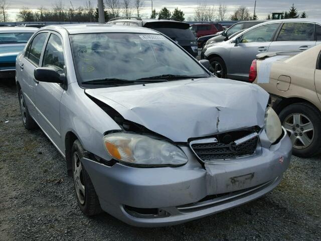 2T1BR32E05C878159 - 2005 TOYOTA COROLLA CE SILVER photo 1