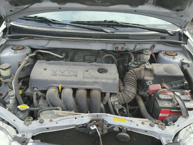 2T1BR32E05C878159 - 2005 TOYOTA COROLLA CE SILVER photo 7