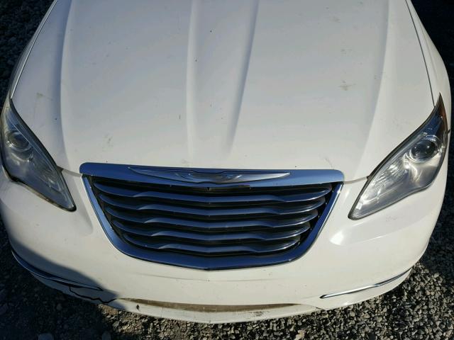 1C3CCBBG4CN180203 - 2012 CHRYSLER 200 TOURIN WHITE photo 9